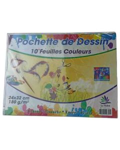 POCHETTE CANSON 24/32 COULEUR 