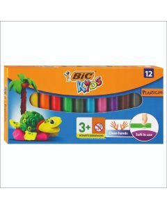 BIC KIDS MODELING CLAY 12 COLORS