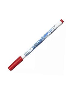 VELLEDA BIC 1721 DRY ERASE FELT-PEN FINE TIP RED