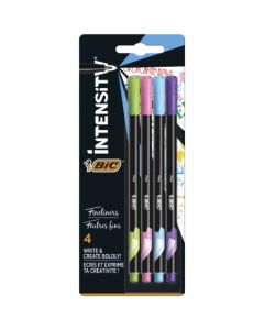 INTENSITY FINE FUN BL4 WRITING FELT-TIP PENS