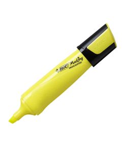 FLAT MARKING HIGHLIGHTER BIC YELLOW