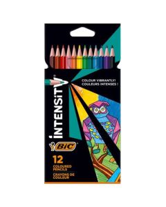 BIC INTENSITY 12 GM COLORING PENCIL