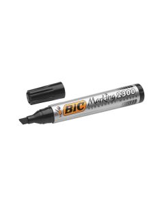 BIC 2300 BLACK PERMANENT MARKER BULLET TIP