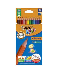 BIC KIDS EVOLUTION 12 GM COLORING PENCIL