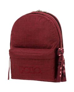 POLO BACKPACK 2 COMPARTMENT + RED SCARF REF 901235 COLOR 3300