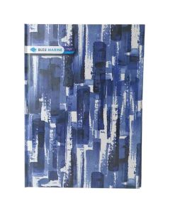 REGISTRE 2 MAINS 192P BLEU MARINE