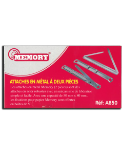 FASTENER METAL MEMORY REF A850