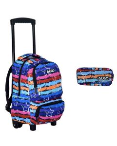 ALGO 17" 2-PIECE WHEELED SCHOOLBAG REF 231605-TB