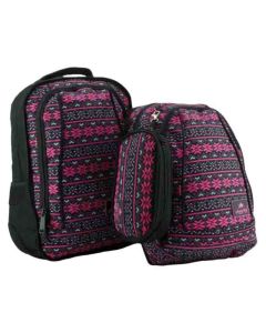 SAC A DOS 2 PIECES GLOSSY BIRD 17" REF GB2583P