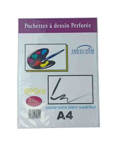 POCHETTES A DESSIN PERFOREE AMBASSADOR
