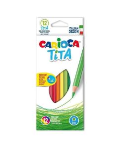 CRAYON DE COULEUR 12GM CARIOCA TITA REF 42793
