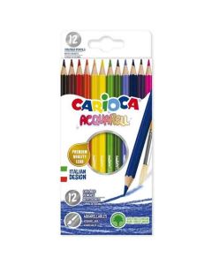 CRAYON DE COULEUR 12GM CARIOCA ACQUARELL REF 42857