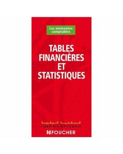 TABLES FINANCIERES ET STATISTIQUES - FOUCHER