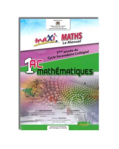MAXI MATHS 1AC LE MANUEL