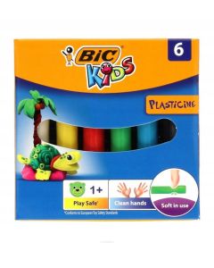 BIC KIDS MODELING CLAY 6 COLORS