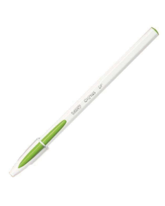 BIC CRISTAL UP PISTACHIO GREEN PEN