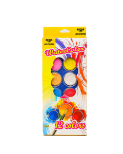 AQUARELLE DE 12 ACCORD REF 712-1