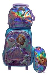 CARTABLE A ROULETTE 16" 3 PIECES JASMINESTAR SOFIA