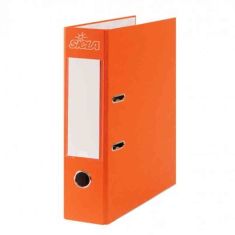 SICLA ORANGE LAMINATED 8CM CHRONO BINDER