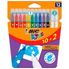 12 BIC KIDS MAGIC 10+2 FELT-TIP PENS