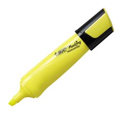 FLAT MARKING HIGHLIGHTER BIC YELLOW