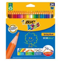 BIC EVOLUTION ECOLUTIONS 24 GM COLORING PENCIL