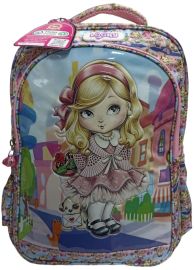 SAC A DOS 16 - 2 POCHES LOOKY REF: 2D16B-F