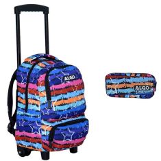 ALGO 17" 2-PIECE WHEELED SCHOOLBAG REF 231605-TB