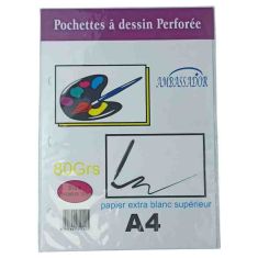 POCHETTES A DESSIN PERFOREE AMBASSADOR