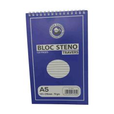 STENO PADS A5 STRIPED 120P PANDA EXPRESS