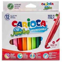 MARKERS 12GM CARIOCA JUMBO REF 40569