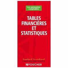 TABLES FINANCIERES ET STATISTIQUES - FOUCHER