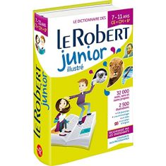 Dictionnaire Le Robert junior illustré - 7/11 ans - CE-CM-6e - Couverture rigide