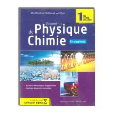 DOCUMENTS DE PHYSIQUE CHIMIE 1AC SIGMA