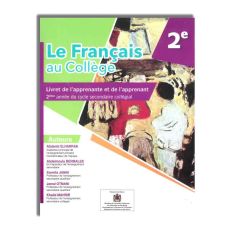 LE FRANCAIS AU COLLEGE - 2e COLLEGIAL