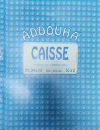 CAHIER JOURNAL CAISSE ADDOUHA 24X32 REF: 000120