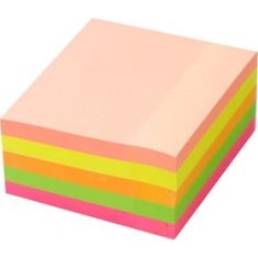 POST-IT MULTI-COULEURS  ZHENG HAO 76X76 CUBE FLUO REF ZH-3002